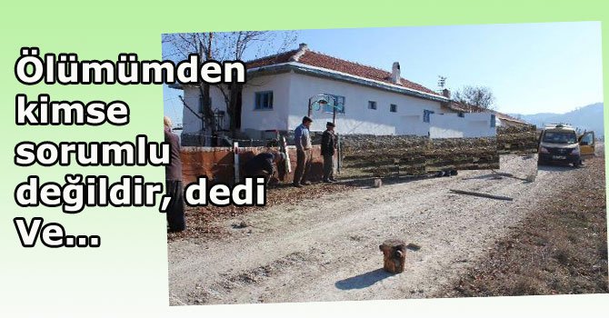 Av tüfeği ile kendini vurmak istedi