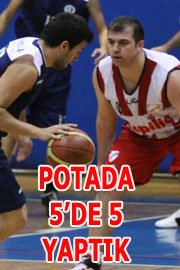 Boluspor Basketbol kayıpsız gidiyor