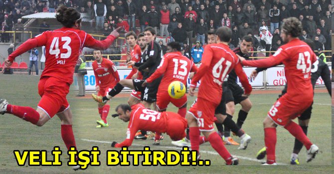 Boluspor son dakika da güldü