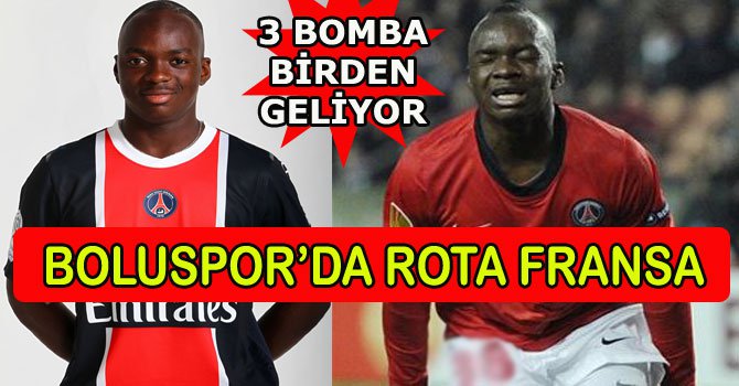 Bu 3 yabancı olursa, Boluspor coşar