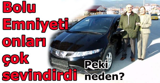 İstanbul'da çalındı, Bolu polisi yakaladı