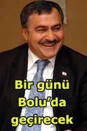 Pazartesi bakan geliyor. İşte programı