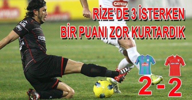 Terleye terleye bir puan...