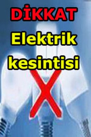 Cuma ve Pazar günleri elektrik kesintisi
