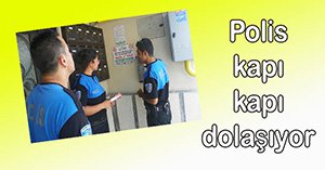 Emniyet sahaya indi