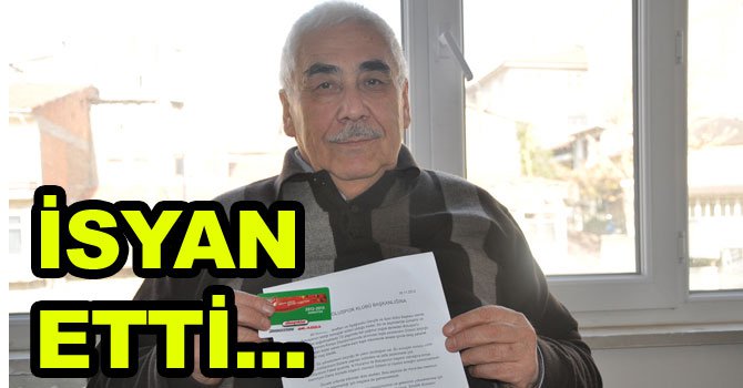 72 yaşındaki fanatiğin isyanı...