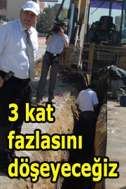 Belediye bu yıl 80 kilometre doğalgaz döşeyecek