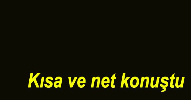 Boluspor Başkanı açık ve net konuştu....