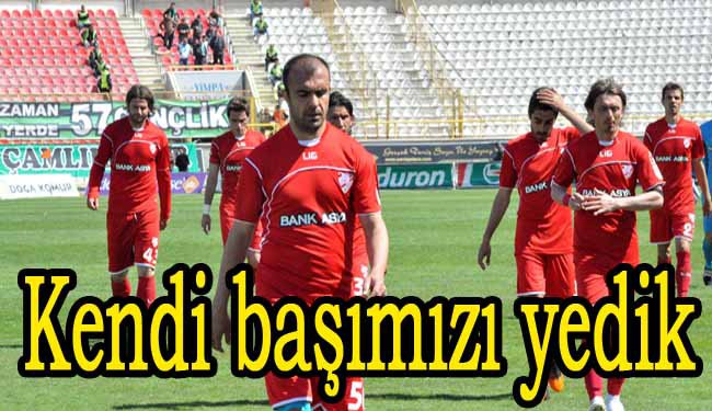 Boluspor kendi başını böyle yedi...