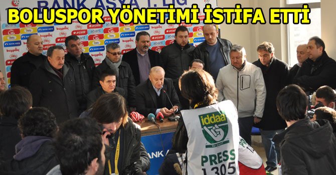 Boluspor'da şok üzerine şok