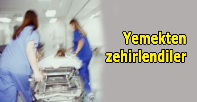 Fabrikada yemekten zehirlendiler
