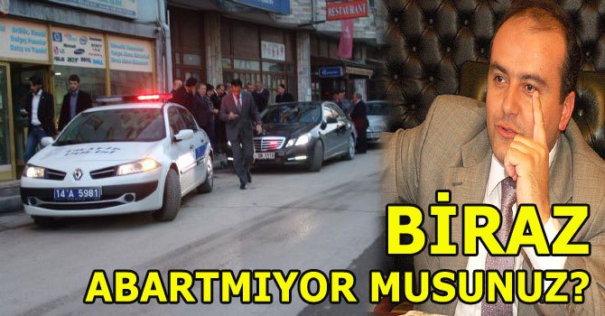Fatih Metin'e abartılı güvenlik...