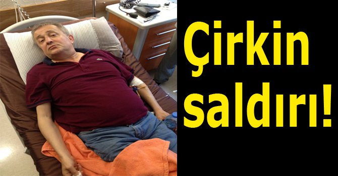 Gazetecilere çirkin saldırı...