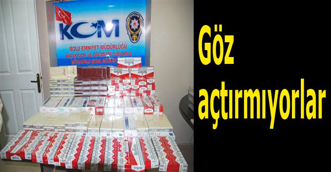 Kaçakçılara göz açtırmıyorlar..