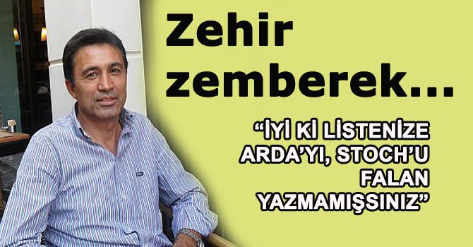Recep Aydoğanlı, Ervani Alemdar'a ateş püskürdü...