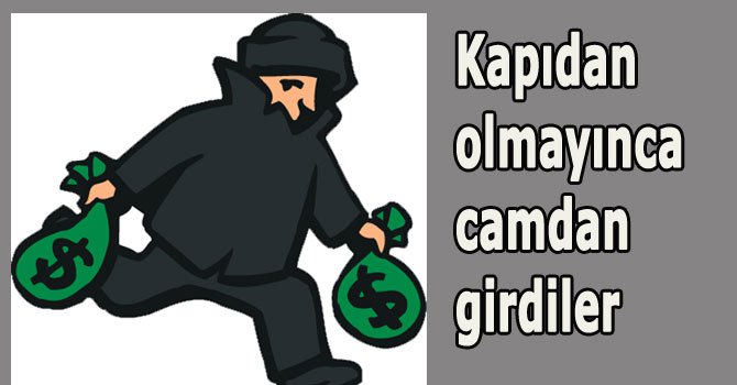 Restorana giren hırsızlar bin 500 TL para çaldılar