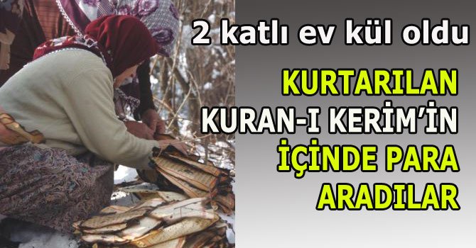 (VİDEO HABER) Kuranı Kerim arasında para aradılar