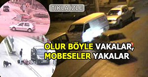 Kameralarına yakanalan kazalar