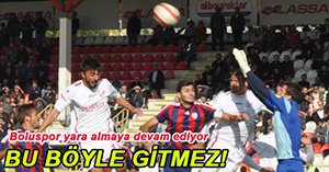 BOLUSPOR EVİNDE YARA ALMAYA DEVAM EDİYOR