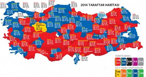 BOLU'DA GALATASARAY TARAFTARI AĞIRLIKTA!