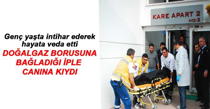 BUNALIMA GİREREK İNTİHAR ETTİ...