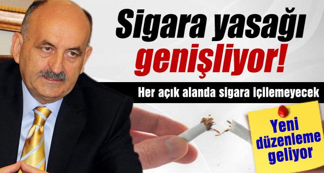 CAMİ AVLULARINA SİGARA YASAĞI...