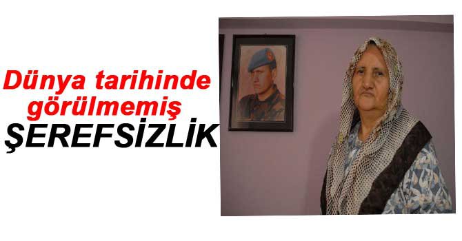 ŞEHİT ANNESİNİ DOLANDIRDILAR...