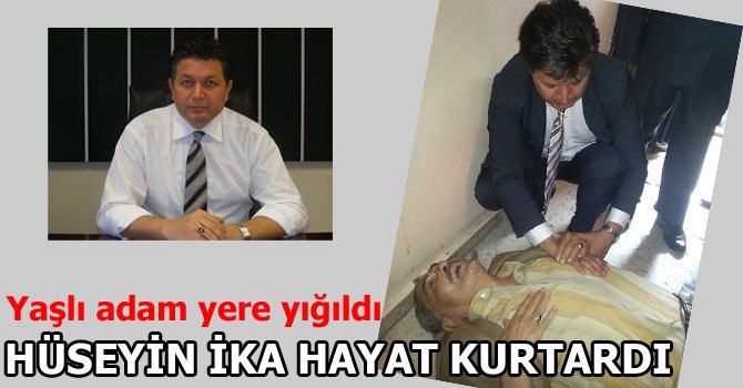 YAŞLI ADAM GÖZYAŞLARINA BOĞULDU