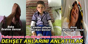 FACİADAN KURTULAN AİLE O ANLARI ANLATTI