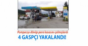 BENZİNLİK GASPÇILARI YAKALANDI!