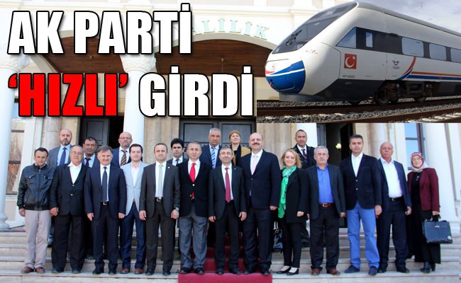 AK PARTİ SEÇİM ÇALIŞMALARINA BAŞLADI