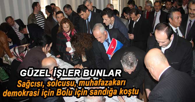 AK PARTİ'DE DEMOKRASİ SINAVI...