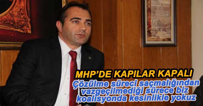 AYDIN'DAN ERCOŞKUN'A KOALİSYON YANITI