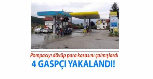 BENZİNLİK GASPÇILARI YAKALANDI!