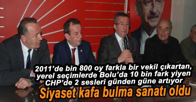 'BOLU'DAN MECLİSE 2 VEKİL İSTİYORUZ