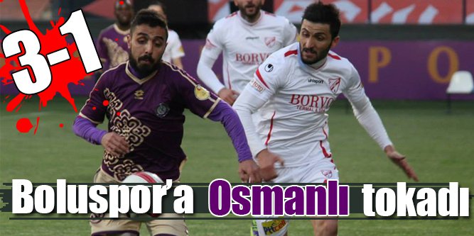 BOLUSPOR YİNE KAYIP...