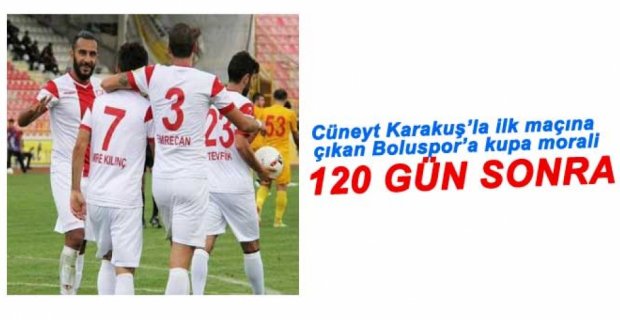 BOLUSPOR'A KUPA MORALİ