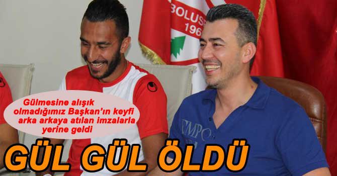 BOLUSPOR'DA İMZALAR PEŞ PEŞE GELDİ