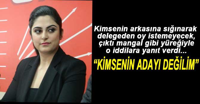 CHP'DE ÜNİVERSİTELİ ADAY ADAYI KENDİNİ ANLATTI...