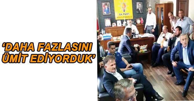 'DAHA FAZLASINI ÜMİT EDİYORDUK'