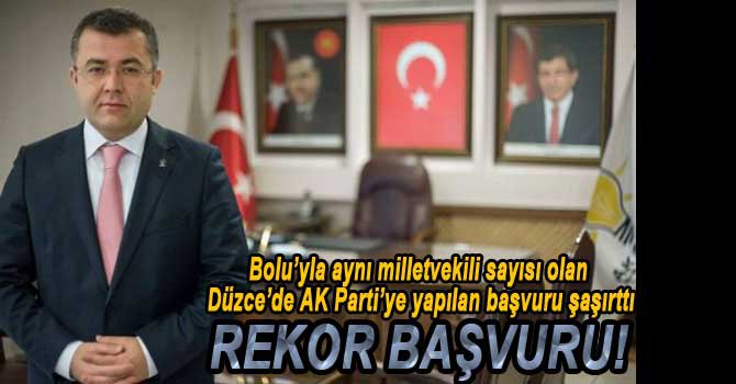 DÜZCE'DE ADAY ADAYI BEREKETİ!