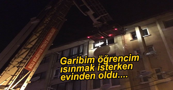GECE YARISI YANGIN PANİĞİ