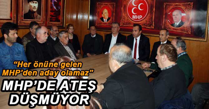 'HER ÖNÜNE GELEN MHP'DEN ADAY OLAMAZ'