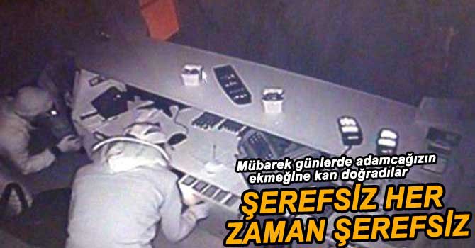 HIRSIZLAR NE VAR NE YOK ÇALDILAR