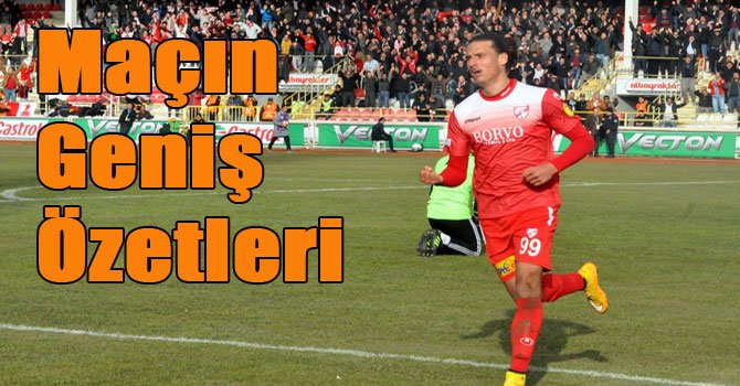 MAÇ ÖZETİ (BOLUSPOR :3 GAZİANTEP BŞB:1)