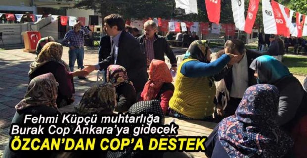 ÖZCAN FEHMİ KÜPÇÜ'YE YÜKLENDİ