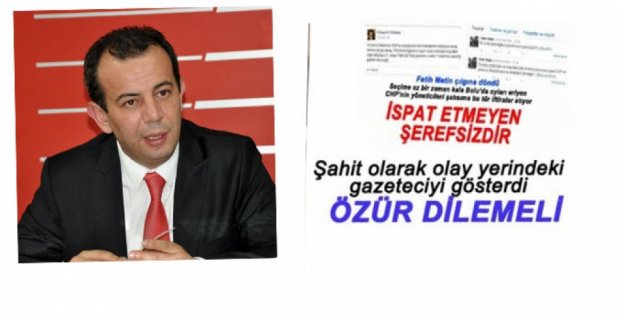 ÖZCAN'DAN FATİH METİN'E ÖZÜR DİLE MESAJI