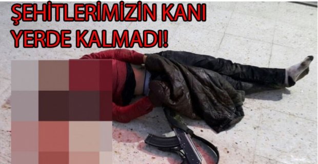 ŞEHİTLERİMİZİN KANI YERDE KALMADI...