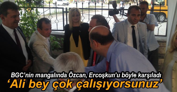 TANJU ÖZCAN, ERCOŞKUN'U BU SÖZLERLE KARŞILADI