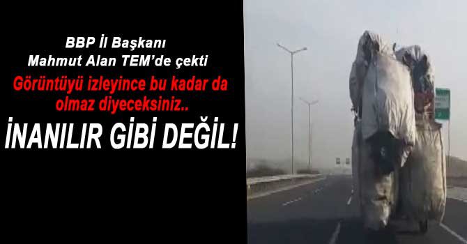 TEM'DE TEHLİKE SAÇTI!